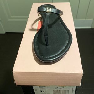 Black kate spade Sandal